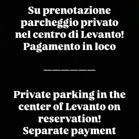 Il Nido Al Mare1 Levanto